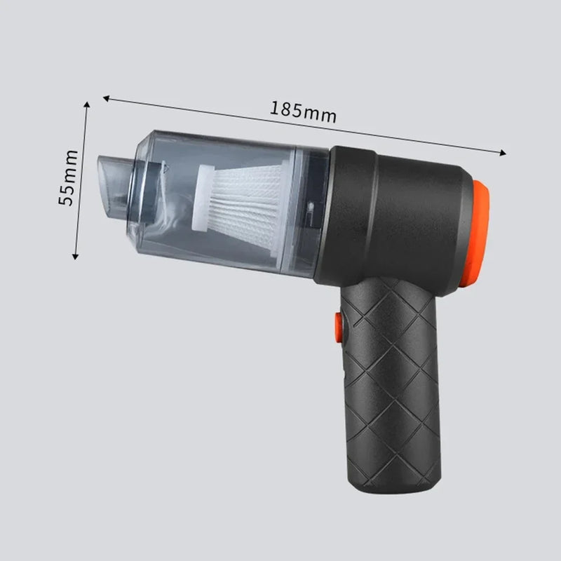 Aspirador de carro sem fio, sem fio, robô de limpeza portátil, aspiradores automáticos, sucção forte, 6000Pa